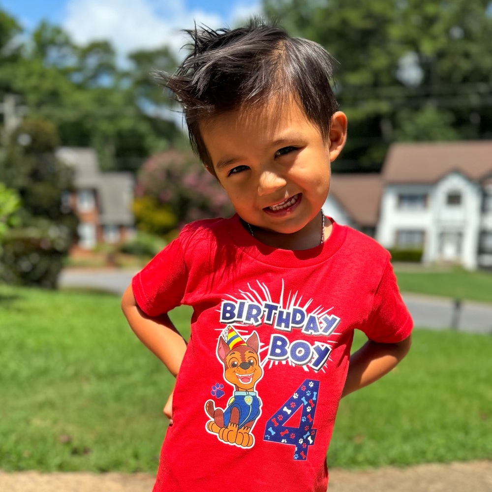 PAW PATROL CHASE CUSTOMIZED SHIRT